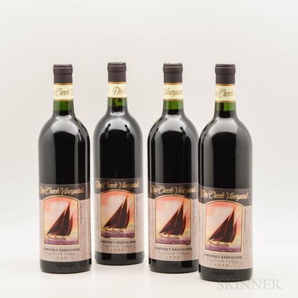 Dry Creek Vineyard Cabernet Sauvignon 1990, 4 bottles 