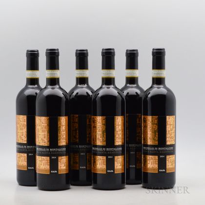 Pieve Santa Restituta (Gaja) Brunello di Montalcino 2014, 6 bottles (oc) 
