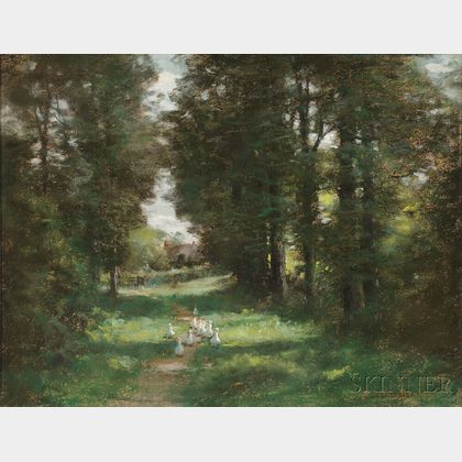 John Appleton Brown (American, 1844-1902) The Duck Path