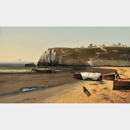 G.L. Selwin (Anglo/American, 19th Century) Coastal Landscape