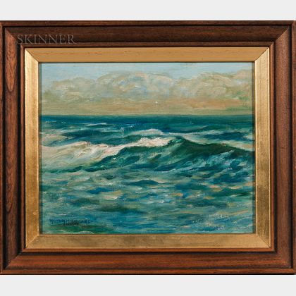 Whitney Myron Hubbard (American, 1875-1965) Sunlit Wave