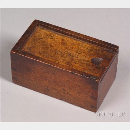 Small Mahogany Box