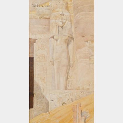Henry Roderick Newman (American, 1833-1918) Queen Nefertiti
