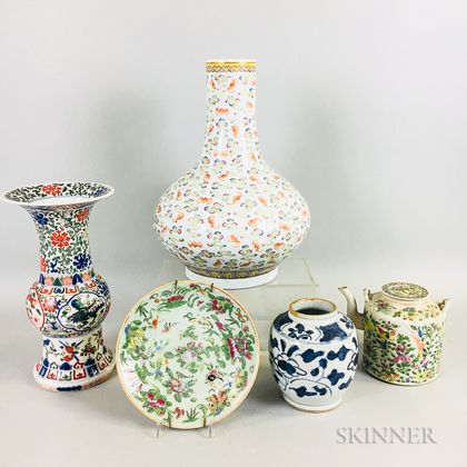 Five Ceramic Items