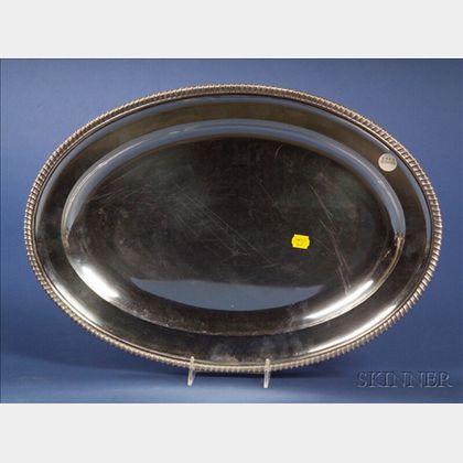 George V Silver Platter