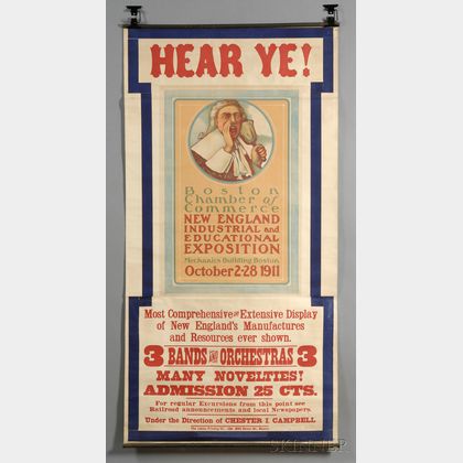 New England Industrial and Education Exposition Poster