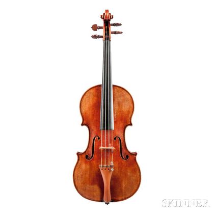 German Violin, Heinrich Th. Heberlein, Jr., 1957