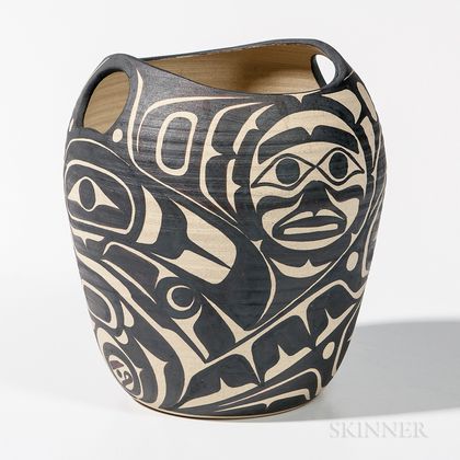 Northwest Coast-style Pottery Vessel