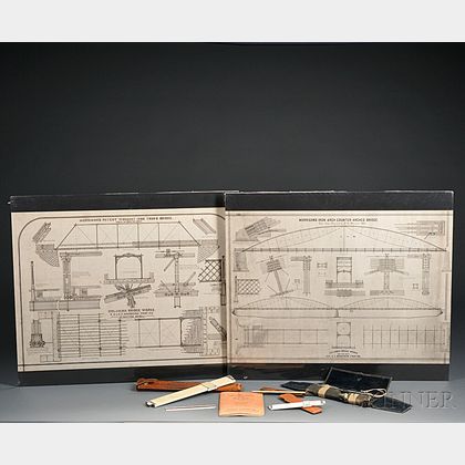 Two D.H. & C.C. Morrison's Industrial Blueprints