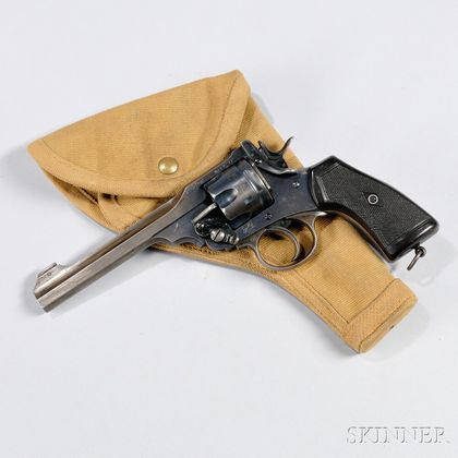 Webley Mark VI Revolver and Holster