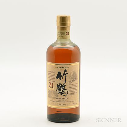 Nikka Taketsuru Pure Malt Whisky 21 Years, 1 bottle 