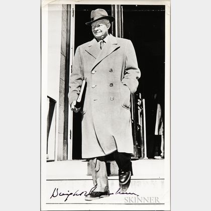 Eisenhower, Dwight D. (1890-1969) Signed Photo.