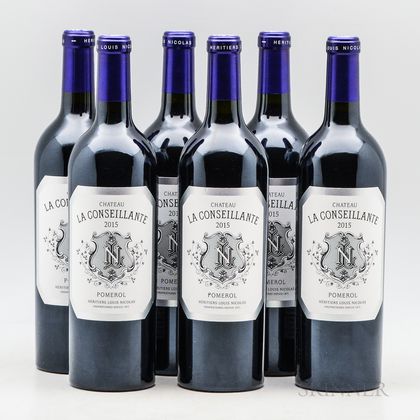 Chateau La Conseillante 2015, 6 bottles 