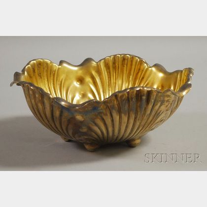 Whiting Sterling Silver Footed Shell-form Bowl