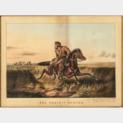 Nathaniel Currier, Publisher (American, 1813-1888) The Prairie Hunter