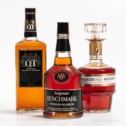 Mixed Bourbon, 3 4/5 quart bottles 