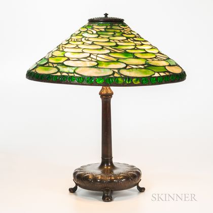 Tiffany Studios Lilypad Table Lamp
