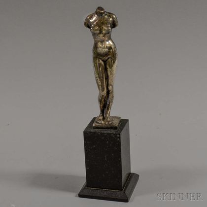 Mario Joseph Korbel (American, 1882-1954) Standing Female Nude