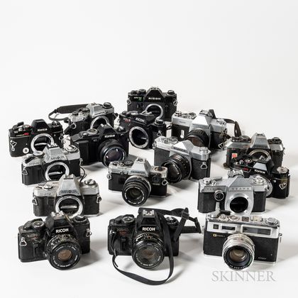Group of Various 35mm Camera Bodies