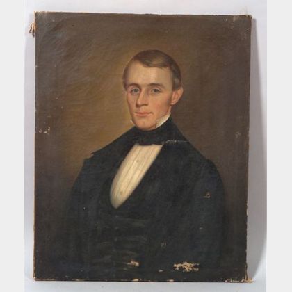 Joseph Goodhue Chandler (Massachusetts, 1813-1884) Portrait of James Swan.