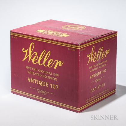 Weller Antique 107 Single Barrel Select, 12 750ml bottles (oc) 