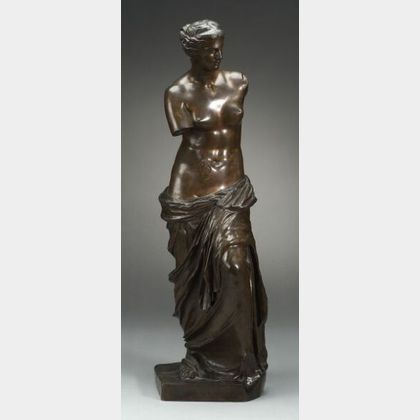 Large Bronze Figure of the Venus de Milo