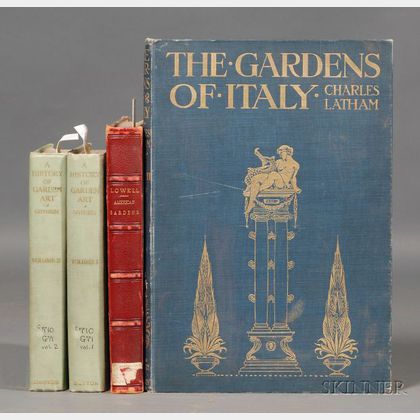 (Gardens),Three Titles in Four Volumes