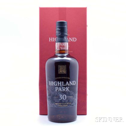 Highland Park 30 Years Old, 1 750ml bottle (pc) 