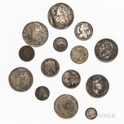 Small Group of World Silver Coins
