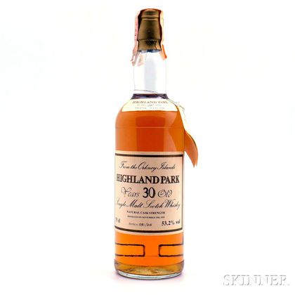 Highland Park 30 Years Old 1955, 1 750ml bottle 