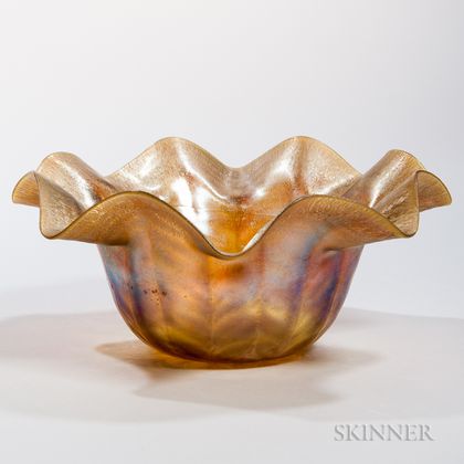 Tiffany Favrile Glass Bowl 