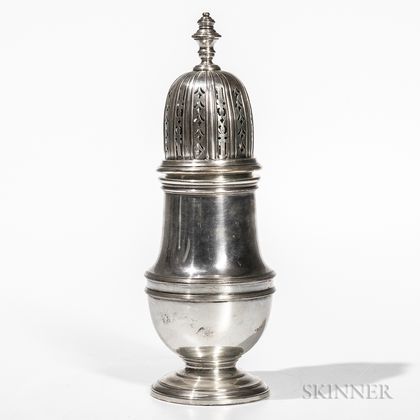 Stieff Sterling Silver Sugar Caster for Colonial Williamsburg