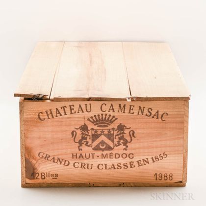Chateau Camensac 1988, 12 bottles (owc) 
