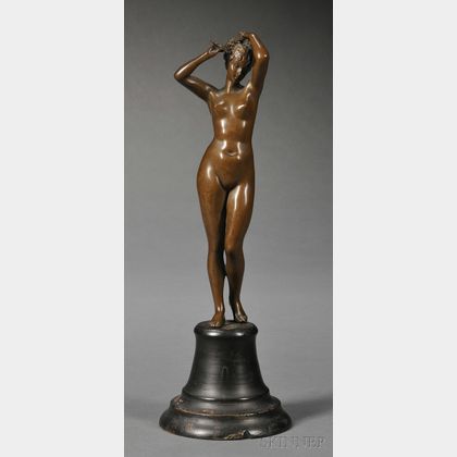 Bronze Figure of a Female Nude