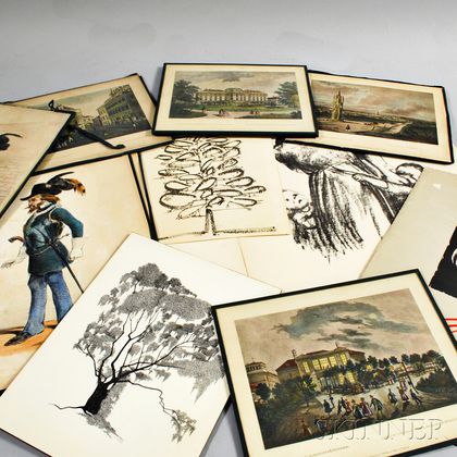 Group of European Lithographs and Prints