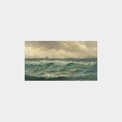 Theodore Victor Carl Valenkamph (American, 1868-1924) Stormy Seas