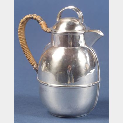 James T. Woolley Sterling Hot Water Pot