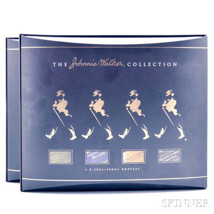 Johnnie Walker Sampler Gift Pack, 8 200ml bottles (oc) 