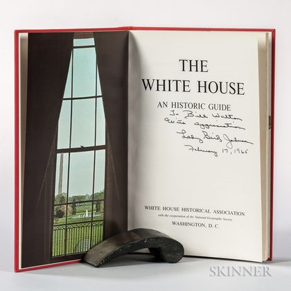 Johnson, Lady Bird (1912-2007) The White House, an Historic Guide , Signed Presentation Copy.