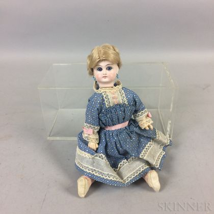 Closed Mouth Solid Dome Bisque Head Doll