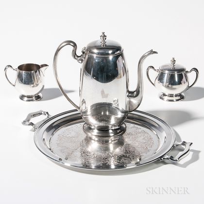 Red Sox Silver-plate Coffee Set