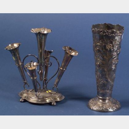 Two Silver Plated Tablewares
