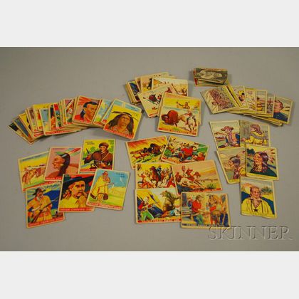 Group of 1930s American West Trading Cards