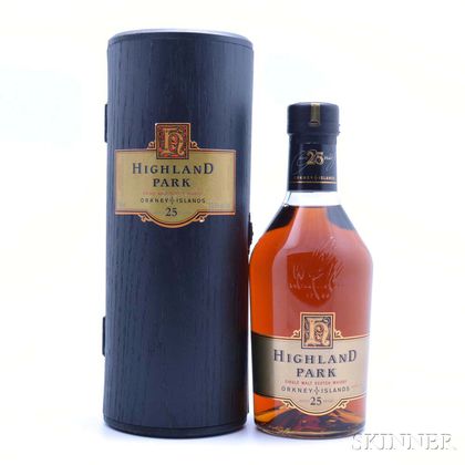 Highland Park 25 Years Old, 1 750ml (owc) bottle 