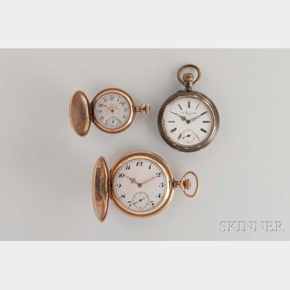 Waltham, Bauermeister, and Junghans Pocket Watches