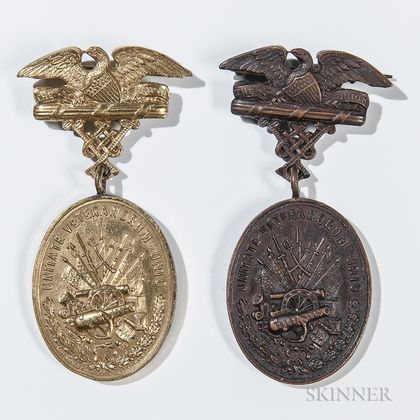 Two United Veterans Union Medals