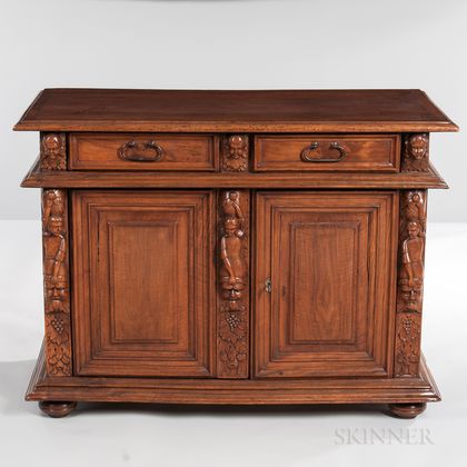 Renaissance Revival Carved Cabinet