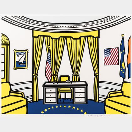 Roy Lichtenstein (American, 1923-1997) The Oval Office