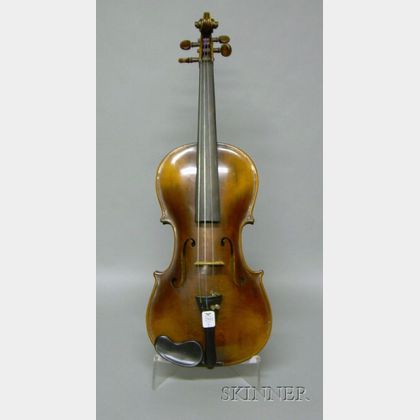 Modern German Violin, F.A. Glass