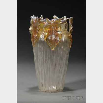 Loetz Gloria Art Nouveau Glass Vase